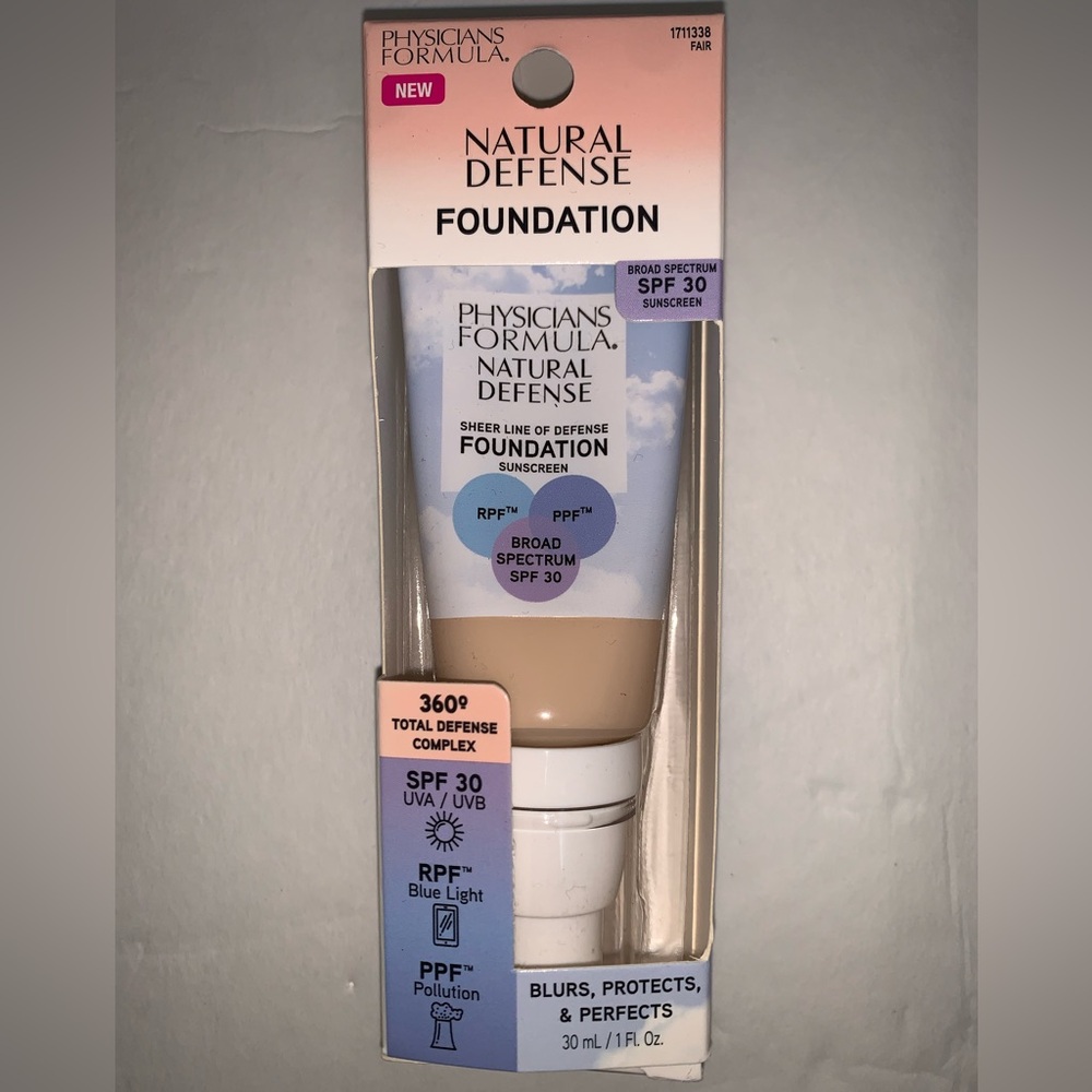 Physicians Formula Natural Defense • Foundation + SPF • Shade: Fair